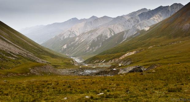 долина в районе Амнэ-Мачин, valley in Amney Machen area