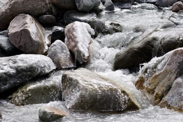 ледяная река, frozen river