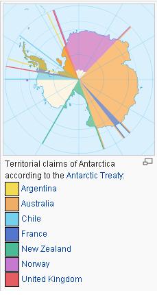 Территориальные претензии на Антарктиду
